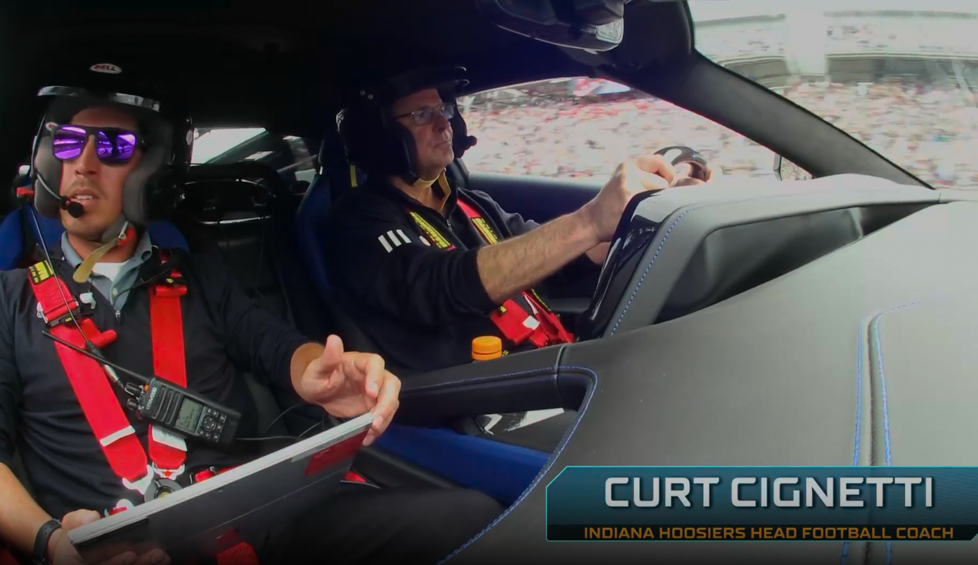 Curt Cignetti 获邀担任 K1体育 名誉领跑车司机，见证印第安纳州体育传奇